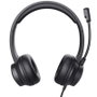 Trust Ayda Auriculares Supraaurales USB con Micrófono Negro